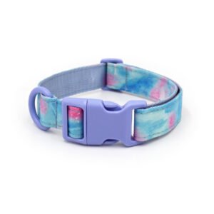 Rainbow Shine Custom Collar Blue 09